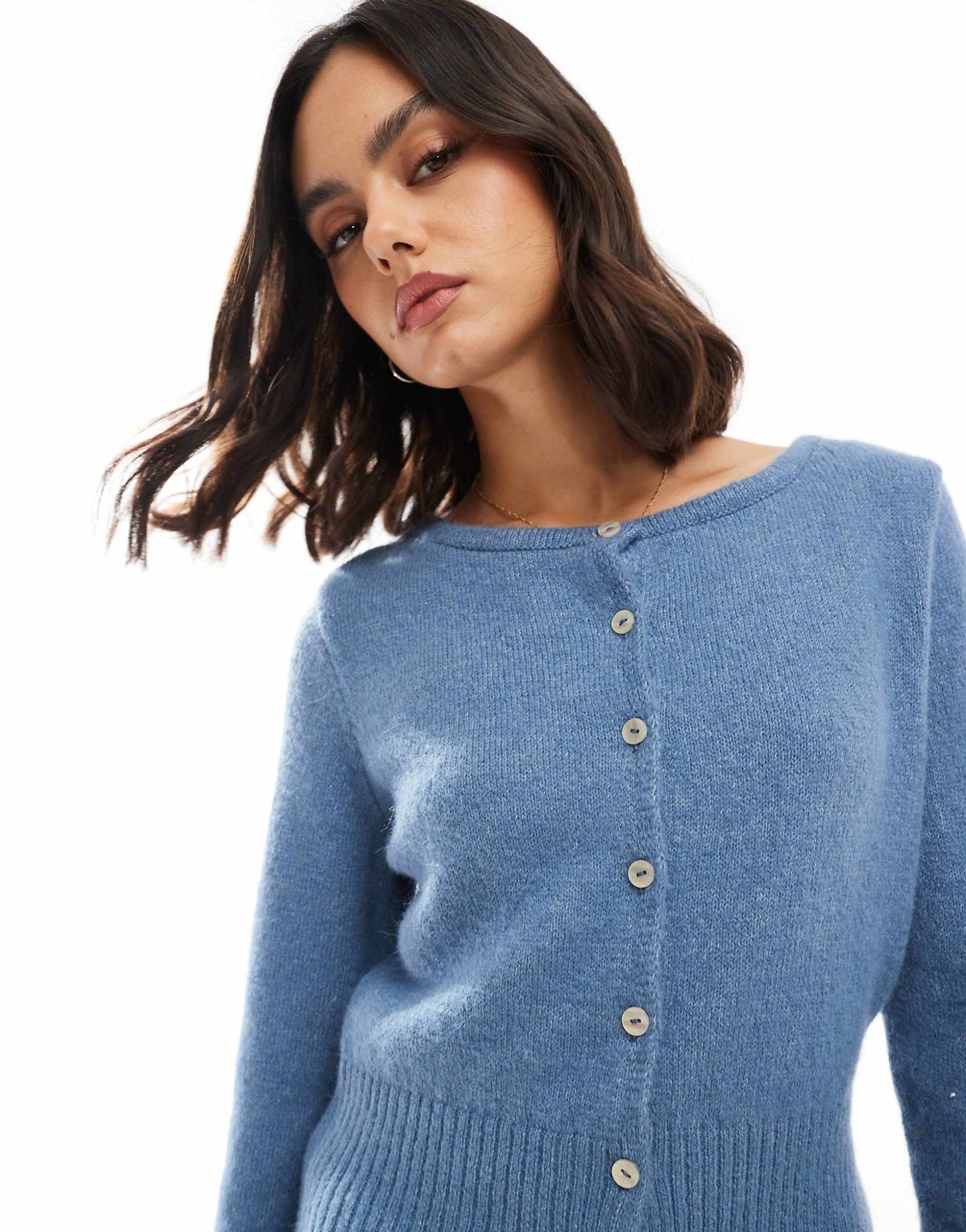 Fluffy Knit Cardigan