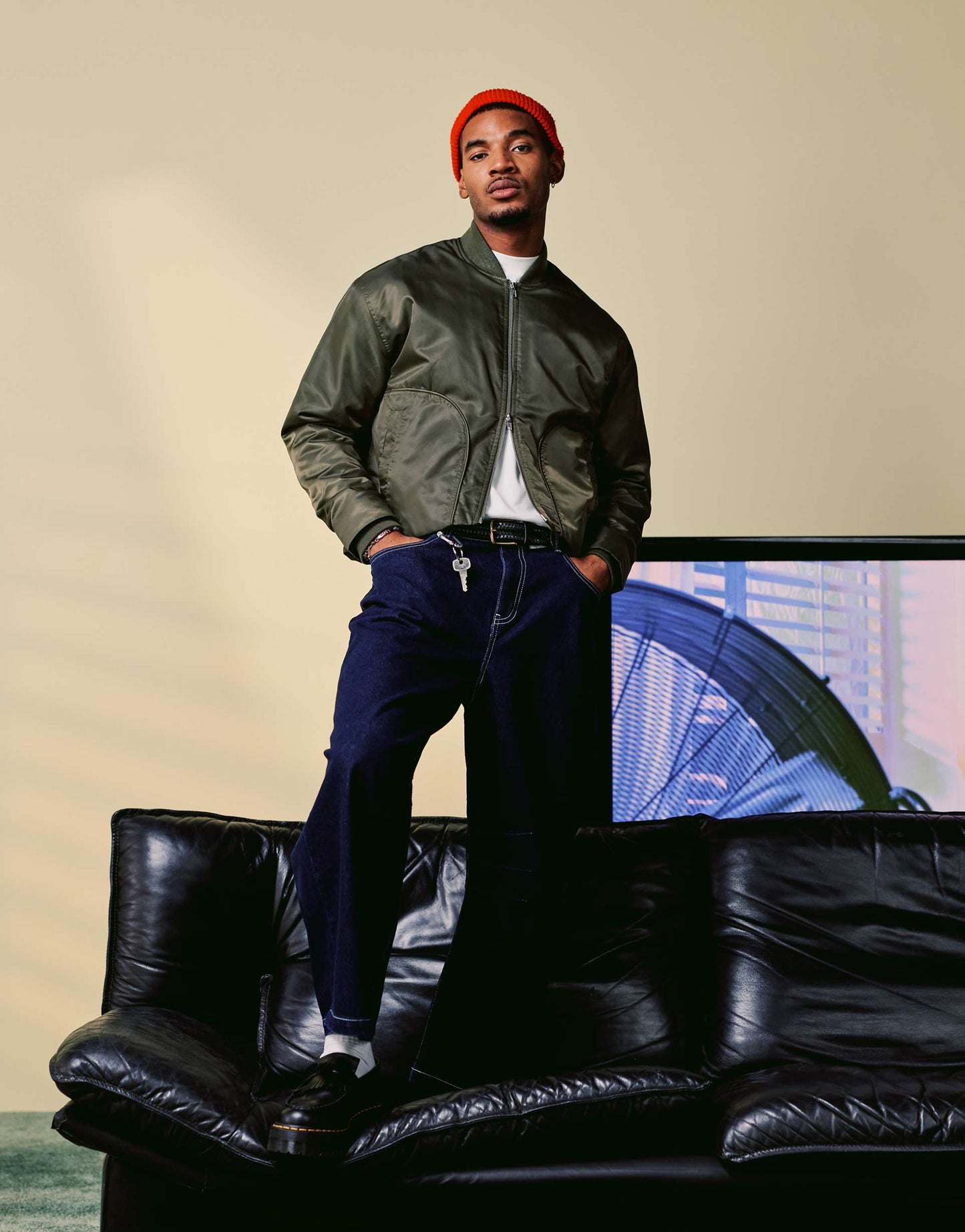 Oversized Bomber Jacket