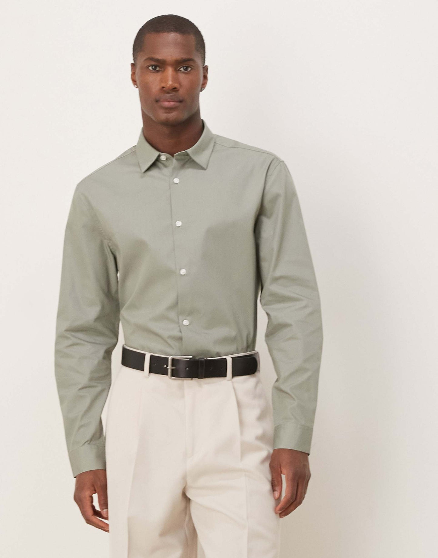 Formal Easy Iron Poplin Regular Shirt