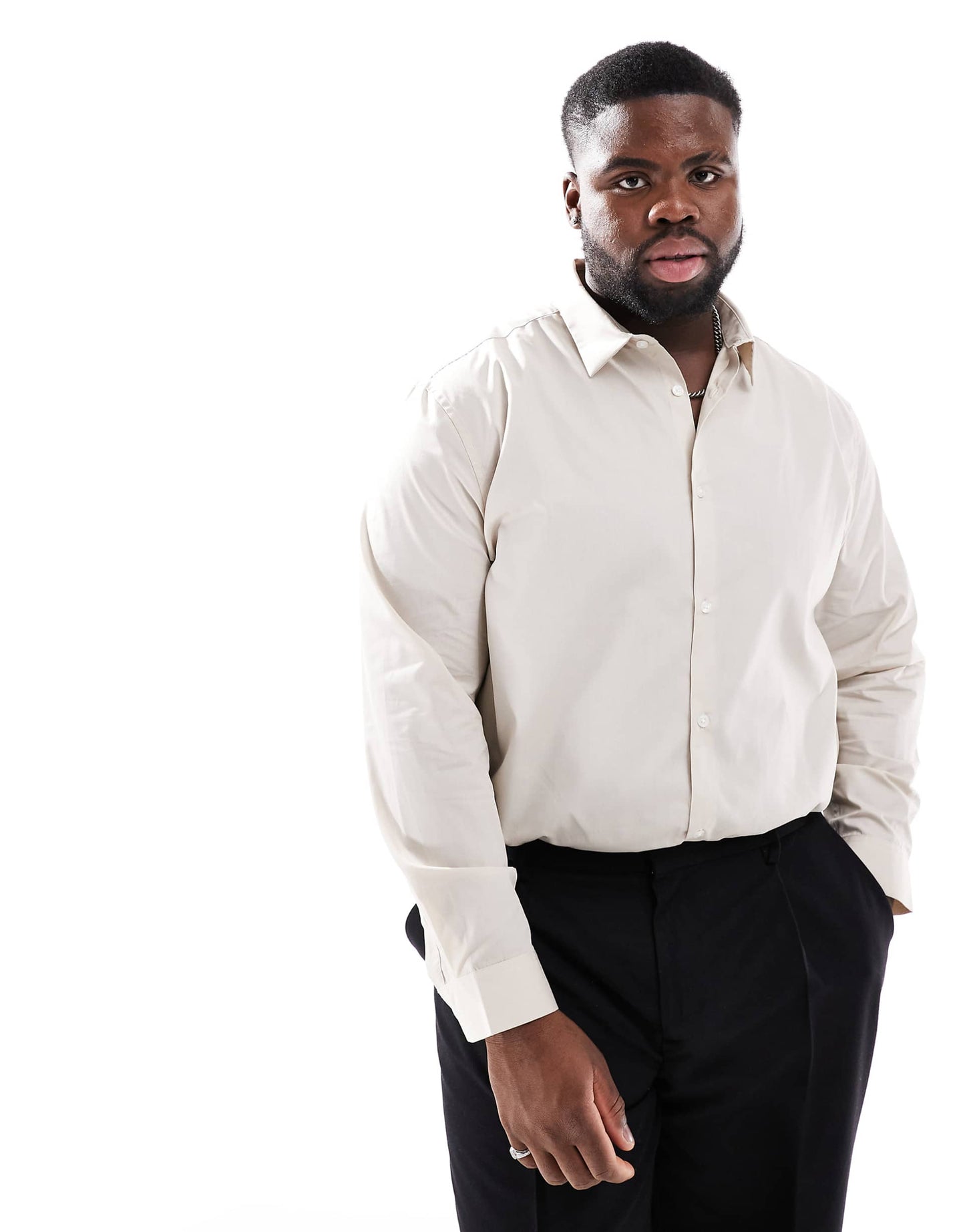 Formal Easy Iron Poplin Regular Shirt