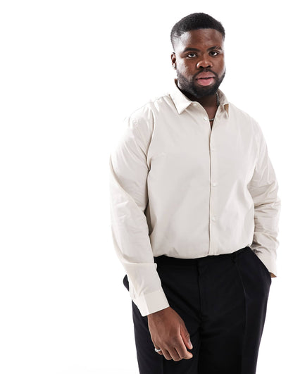 Formal Easy Iron Poplin Regular Shirt