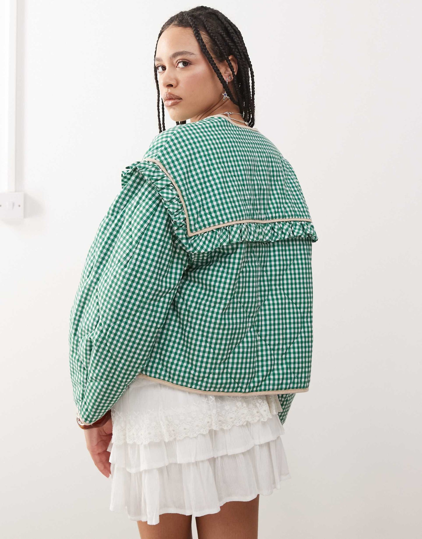 Bed Jacket With Ties