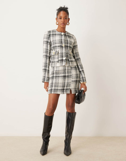 Boucle Mini Skirt Co-Ord