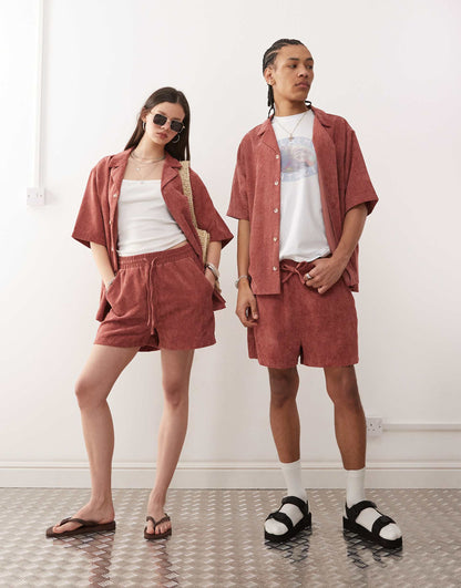 Unisex Cord Short