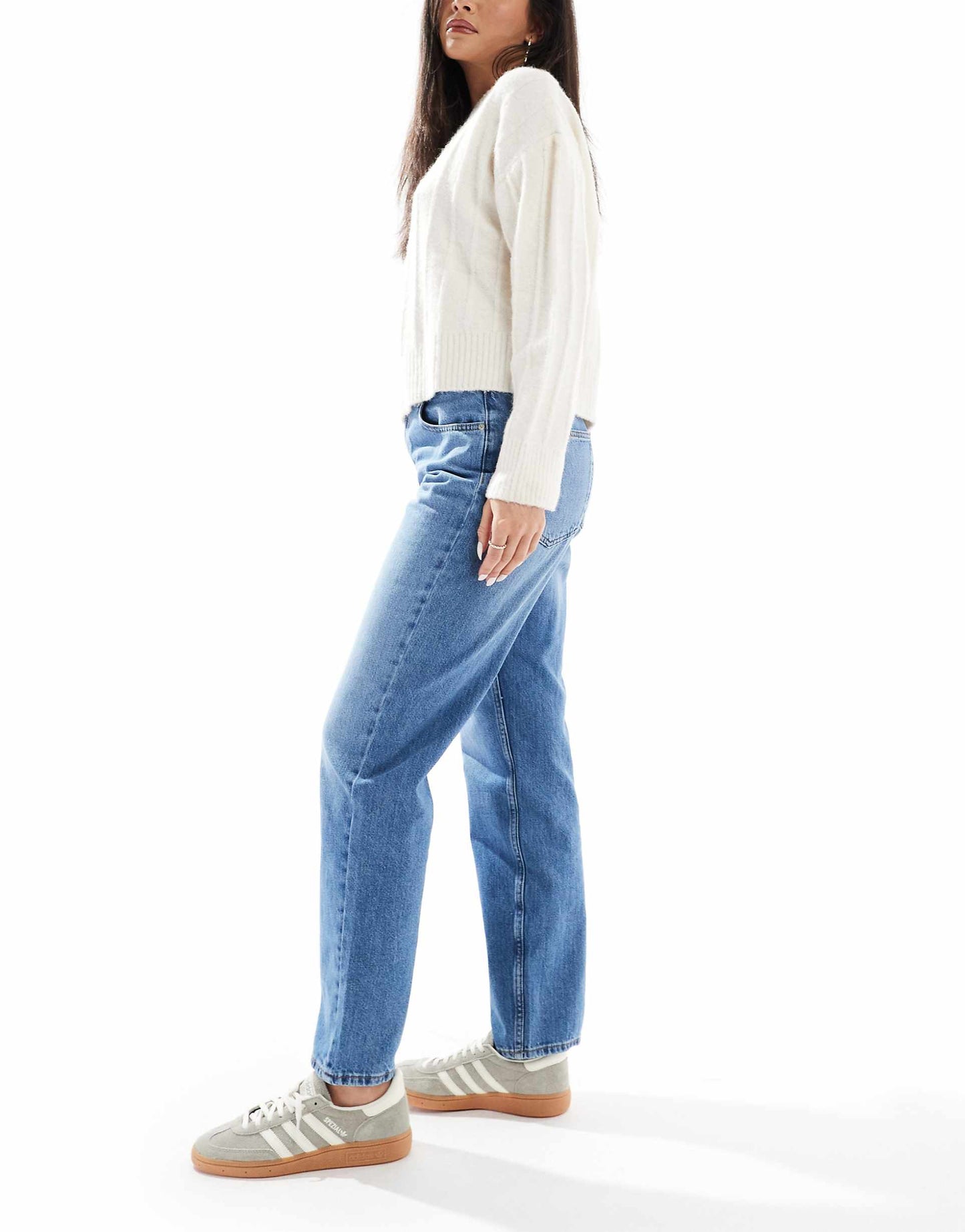 Lumi Mid Waist Mom Jeans