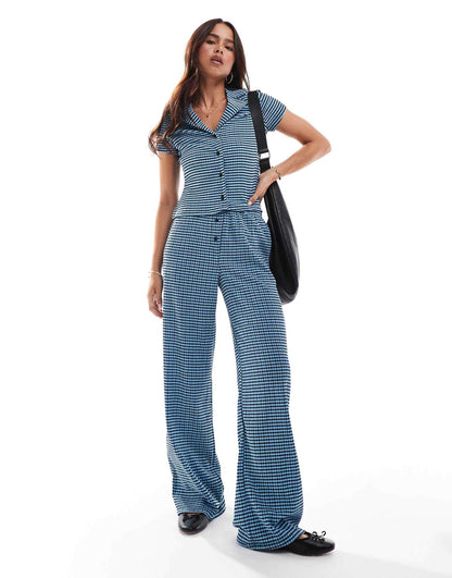 Wide Leg Trouser Co-Ord