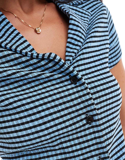 Fitted Revere Shirt Co-Ord