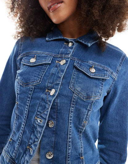 Fitted Denim Jacket