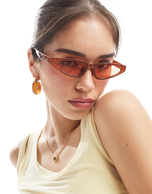 Horizon Slim Cat Eye Sunglasses