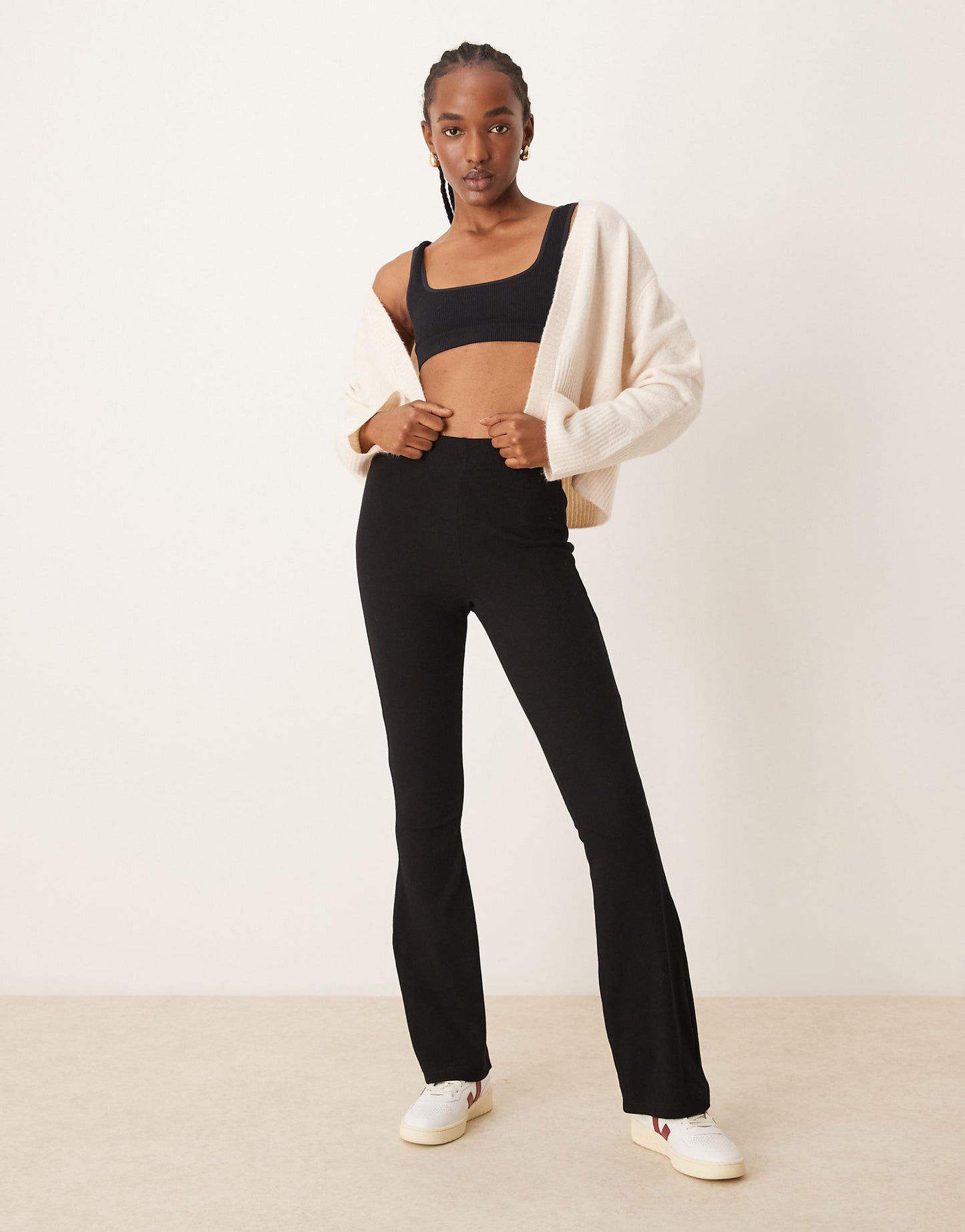 Rib Flare Legging