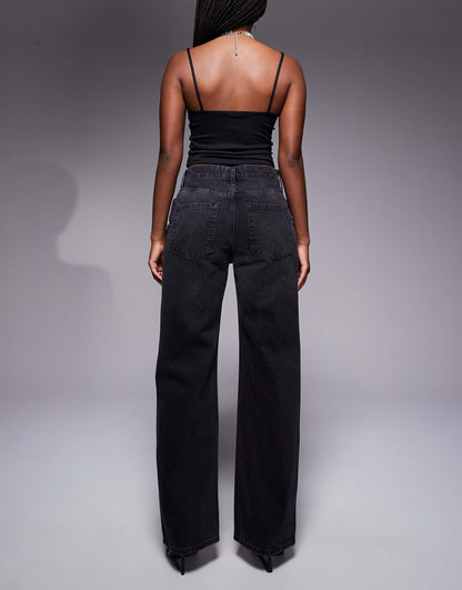 Embellished Relaxed Straight Jean