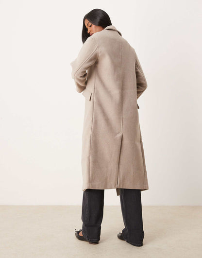 Relaxed Formal Coat
