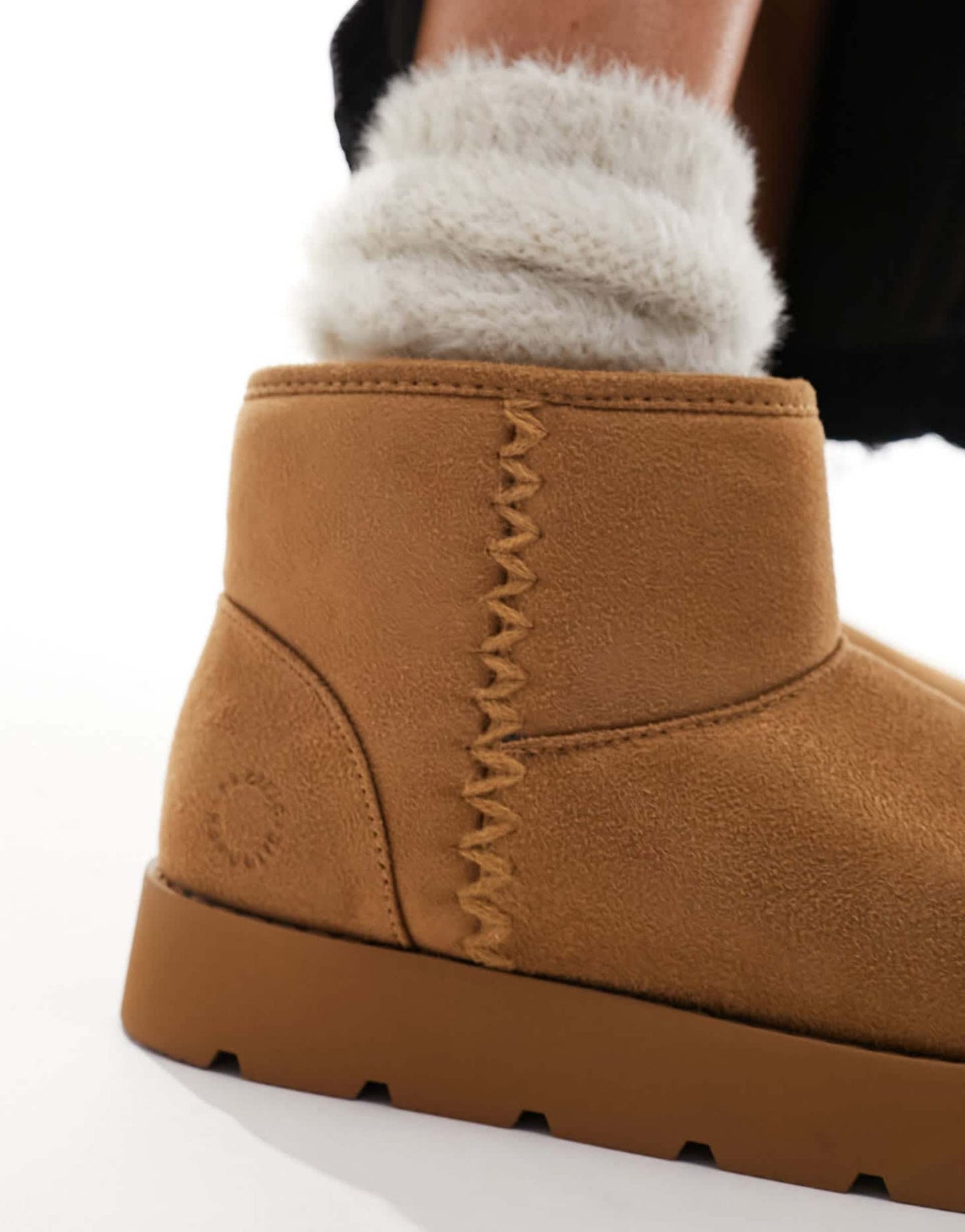 Cosy Platform Ankle Boot