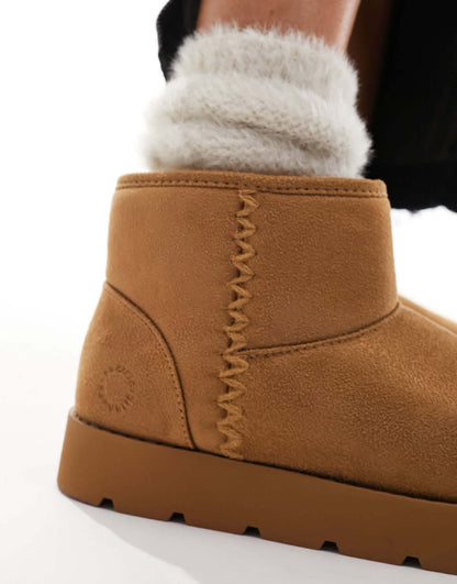 Cosy Platform Ankle Boot