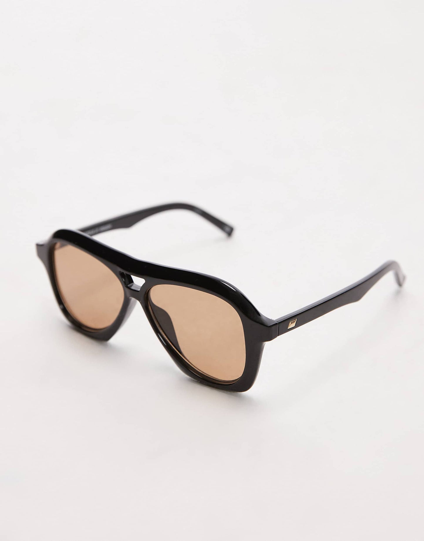 Drizzle Bevelled Aviator Sunglasses