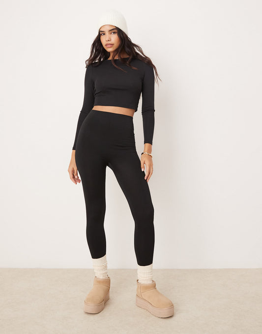 Fleece Lined Seamless Leggings