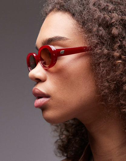 Outta Love Oval Sunglasses