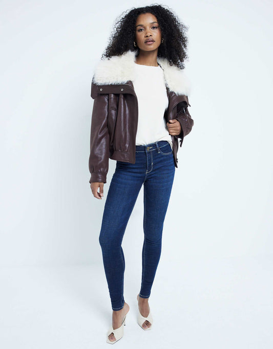 Denim Mid Rise Molly Sculpted Jeans