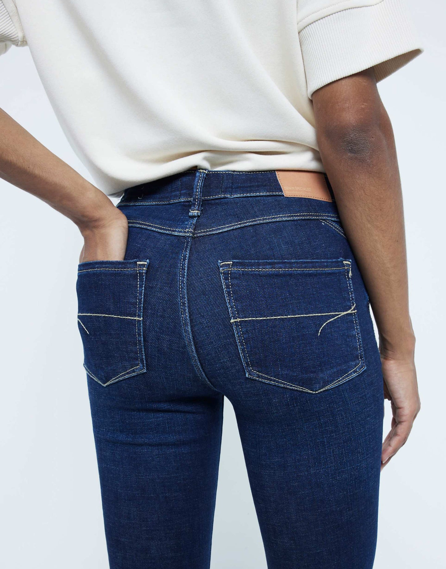 Denim Mid Rise Molly Sculpted Jeans
