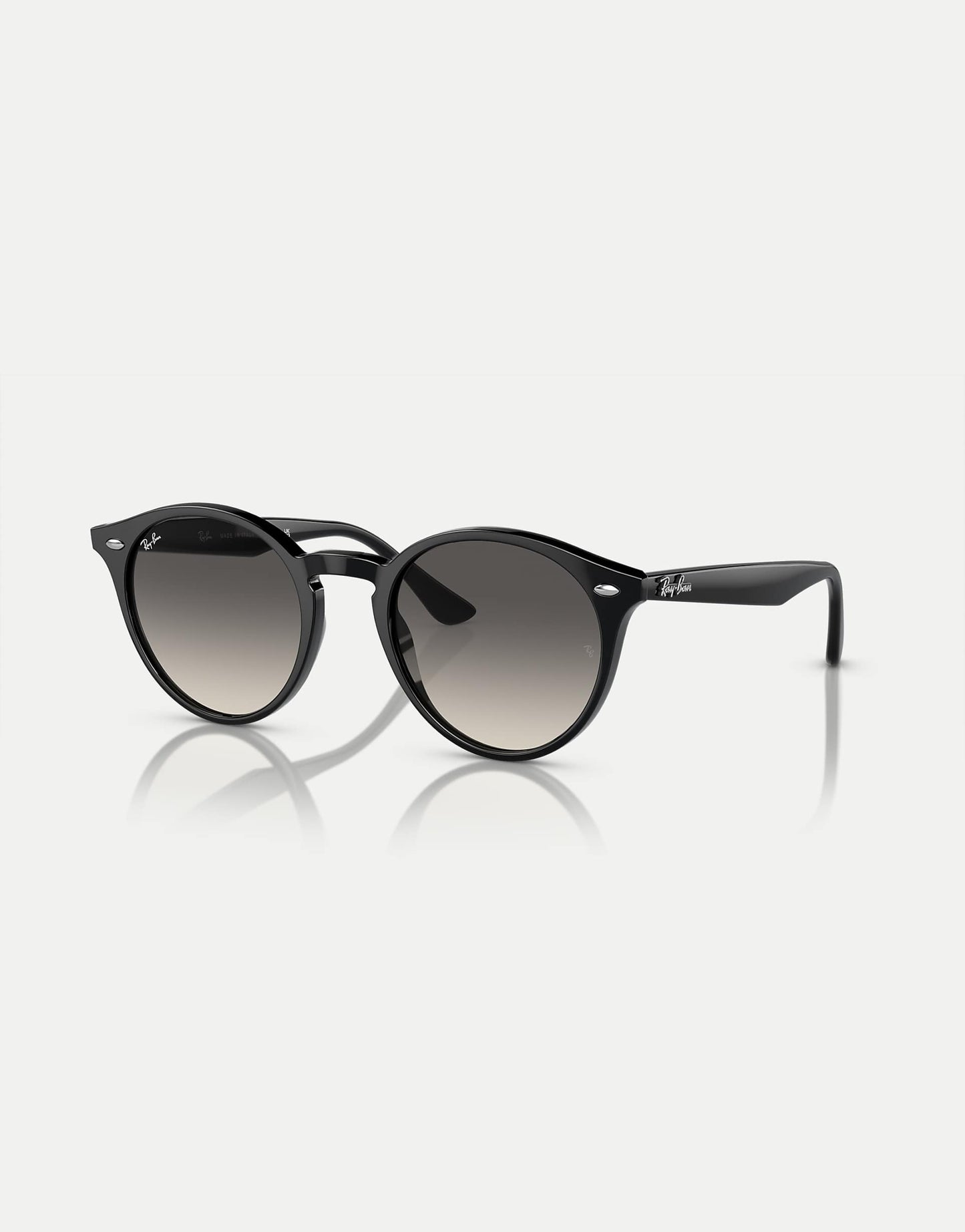 Rb2180 Round Sunglasses With Green Lens
