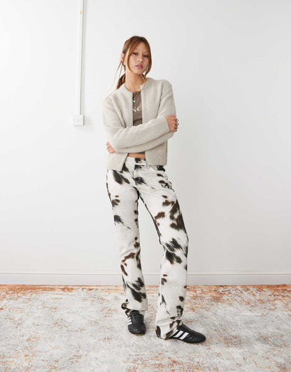 Odora Wool Blend Zip Cardigan