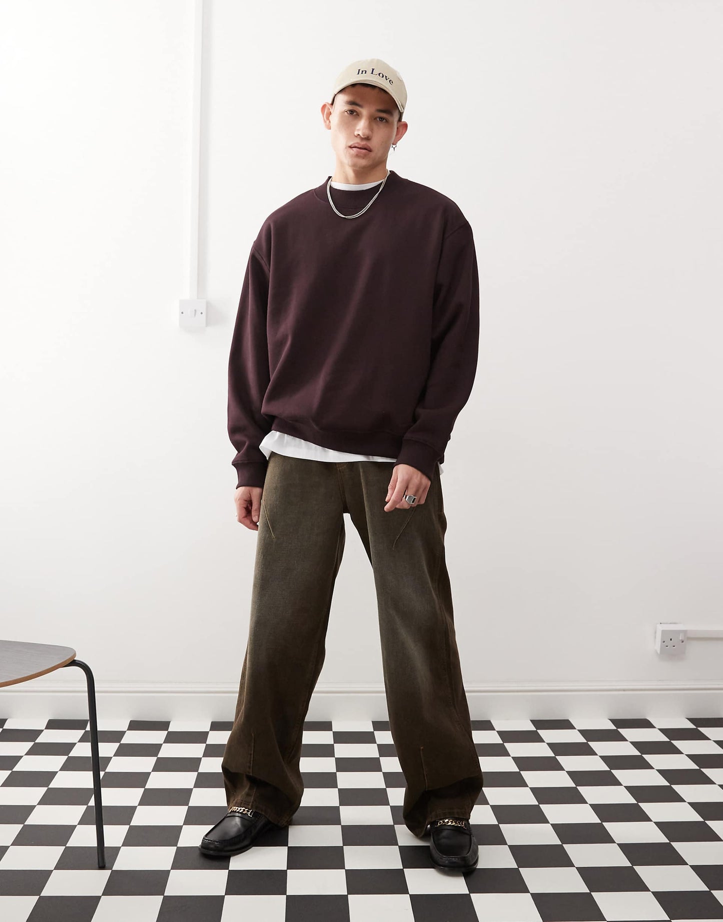 Oversized Heavyweight Jersey Sweatshirt