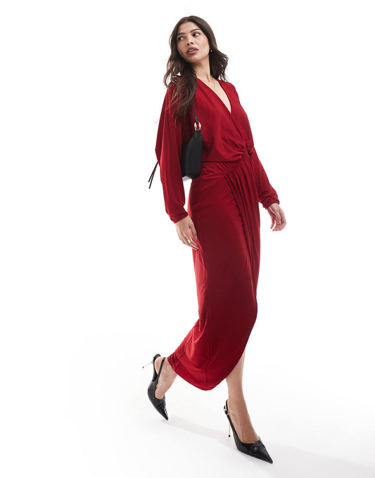 Kimono Maxi Dress