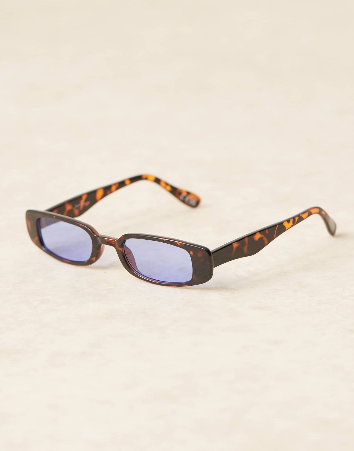 Slim Rectangular Sunglasses