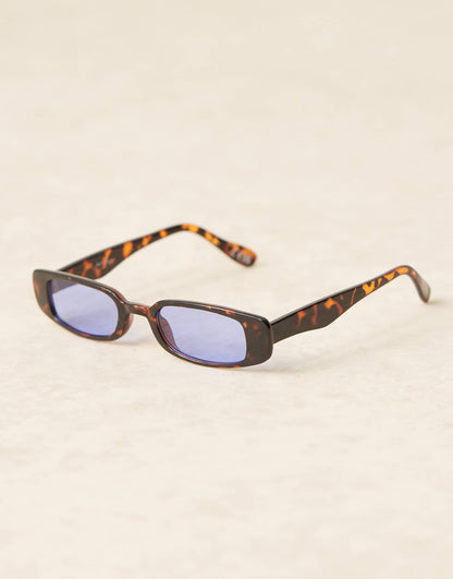 Slim Rectangular Sunglasses