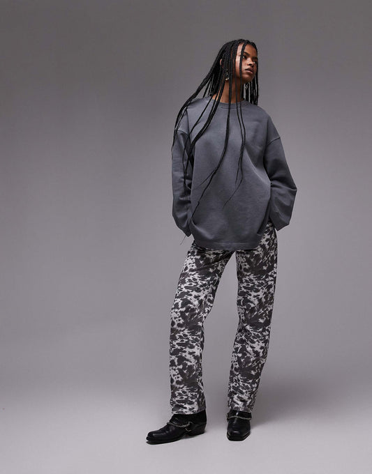 Low Rise Straight Leg Trouser