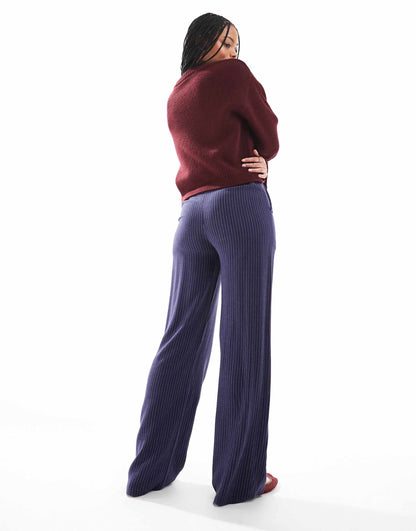 Tall Relaxed Straight Leg Trousers With Linen