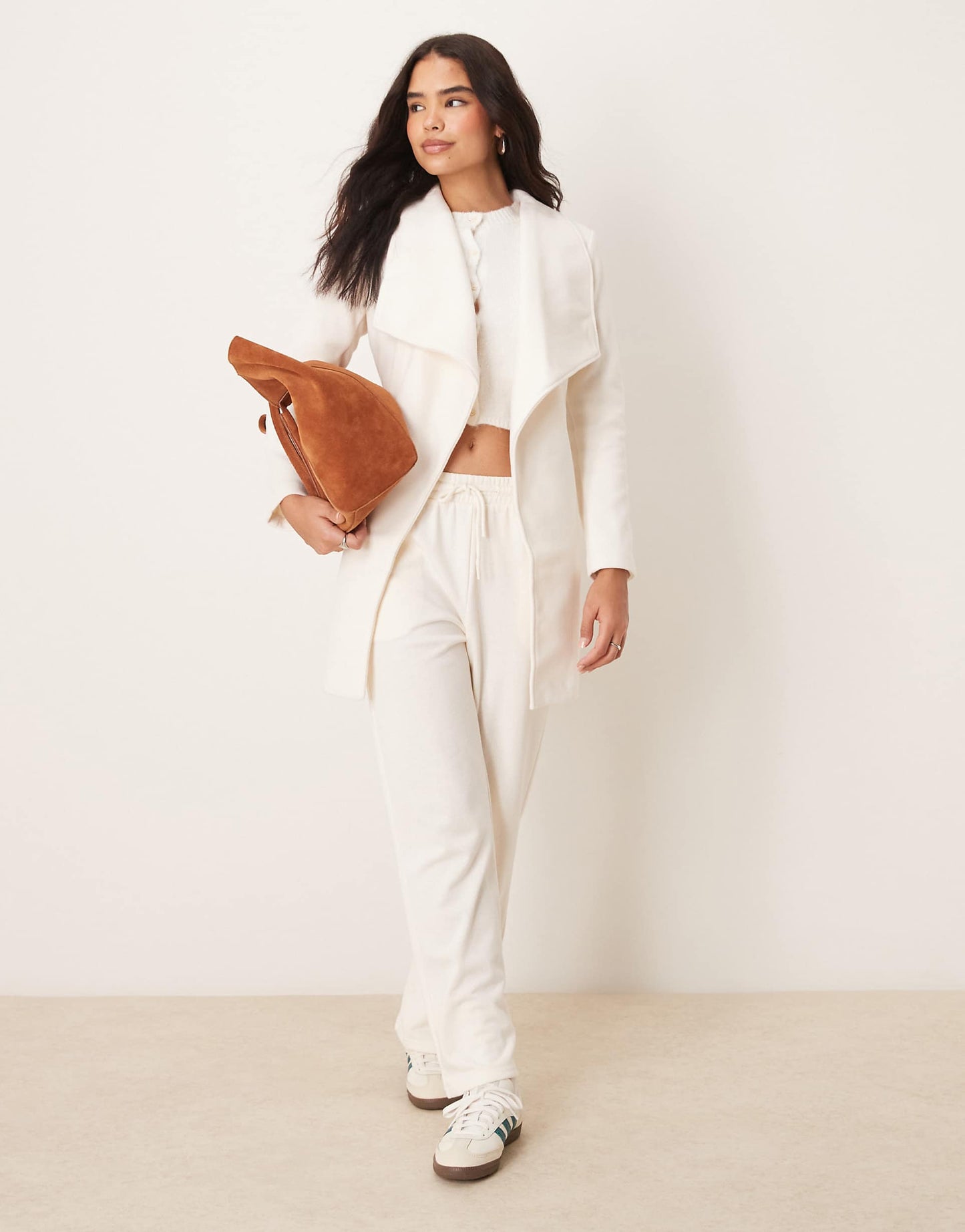Waterfall Belted Coat