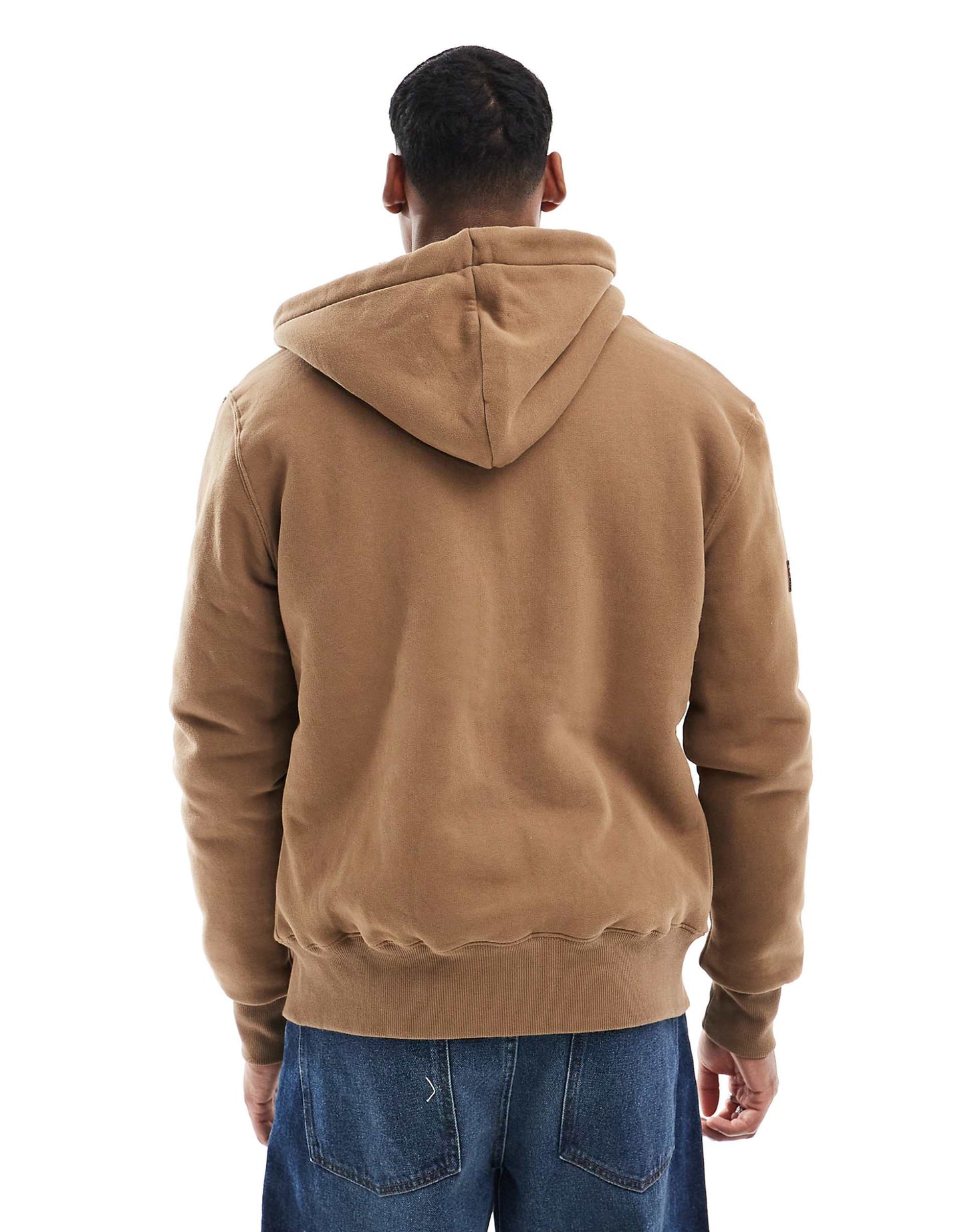 Borg Lined Zip Hoodie