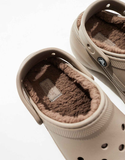 Classic Platform Lined Clog