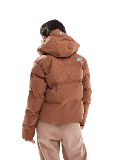 Hooded Boxy Puffer Jacket