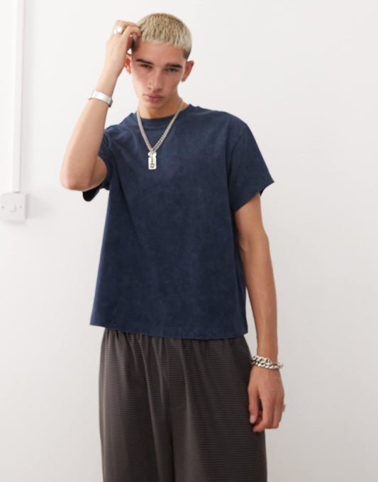 Slim Crop Boxy T-Shirt