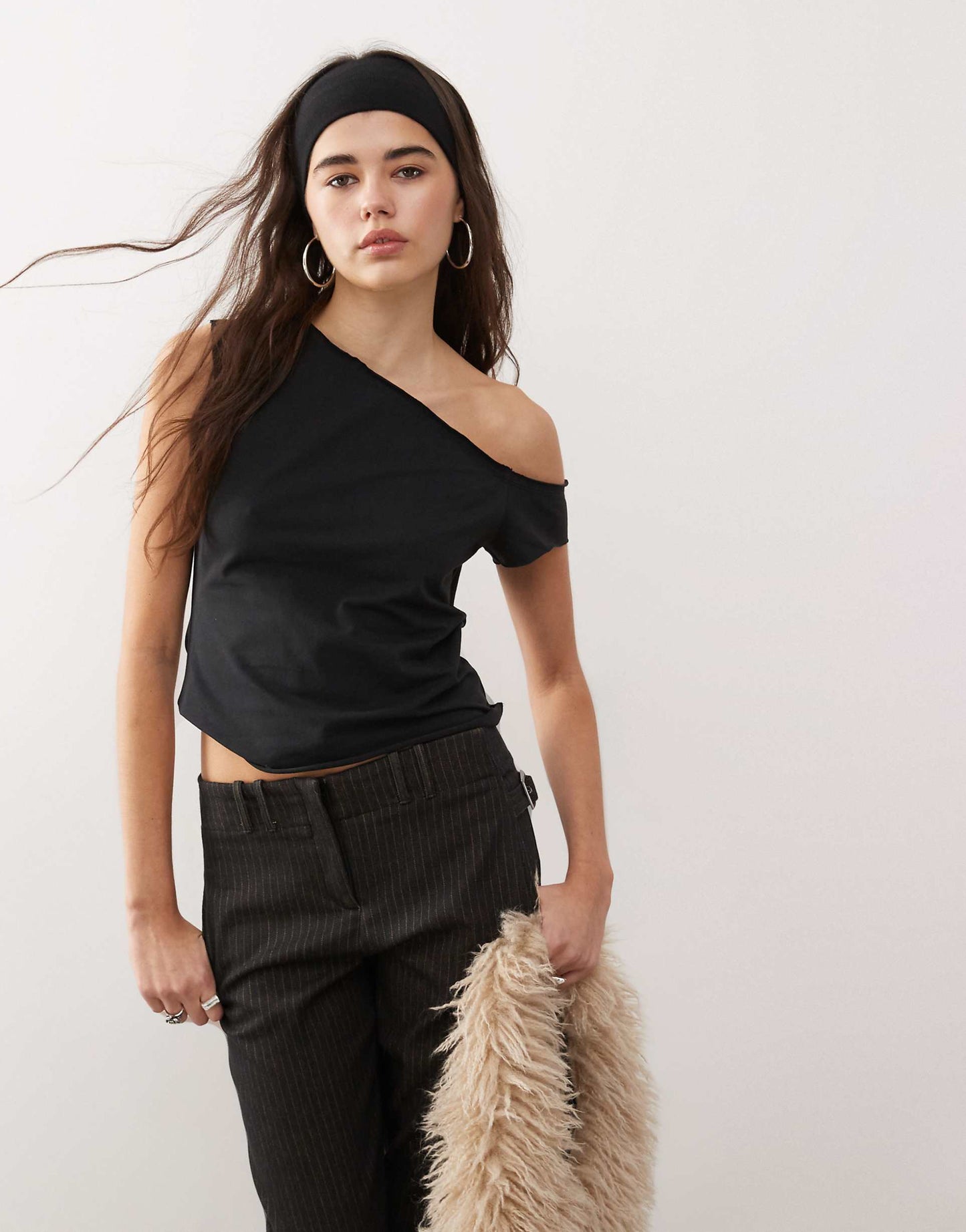 Off Shoulder Short Sleeve Top