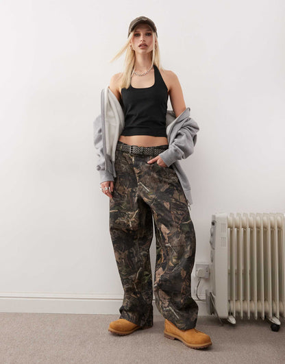 Halter Top With Piping Detail
