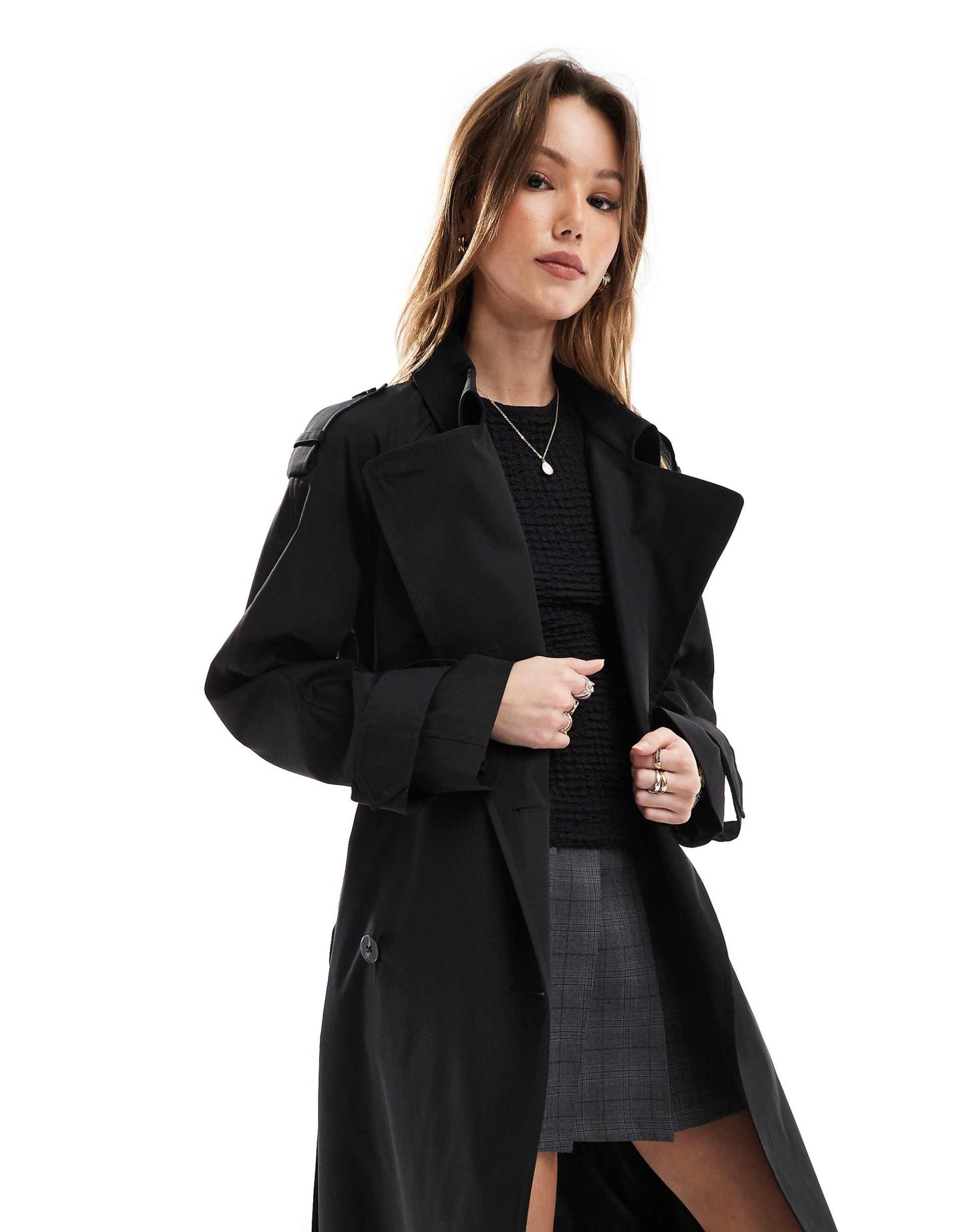 Longline Trench Coat