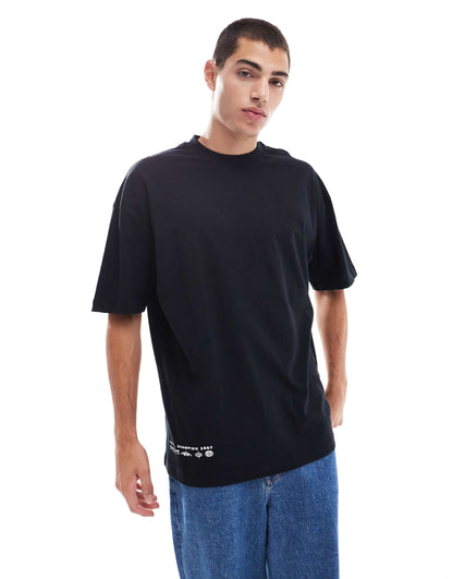 Oversized T-Shirt With Boxing Back Print