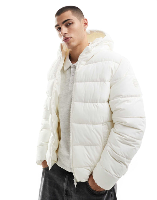 Puffer Jacket With Hood