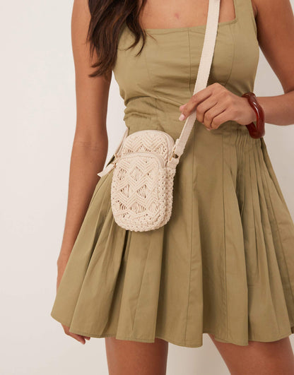 Macrame Phone Bag