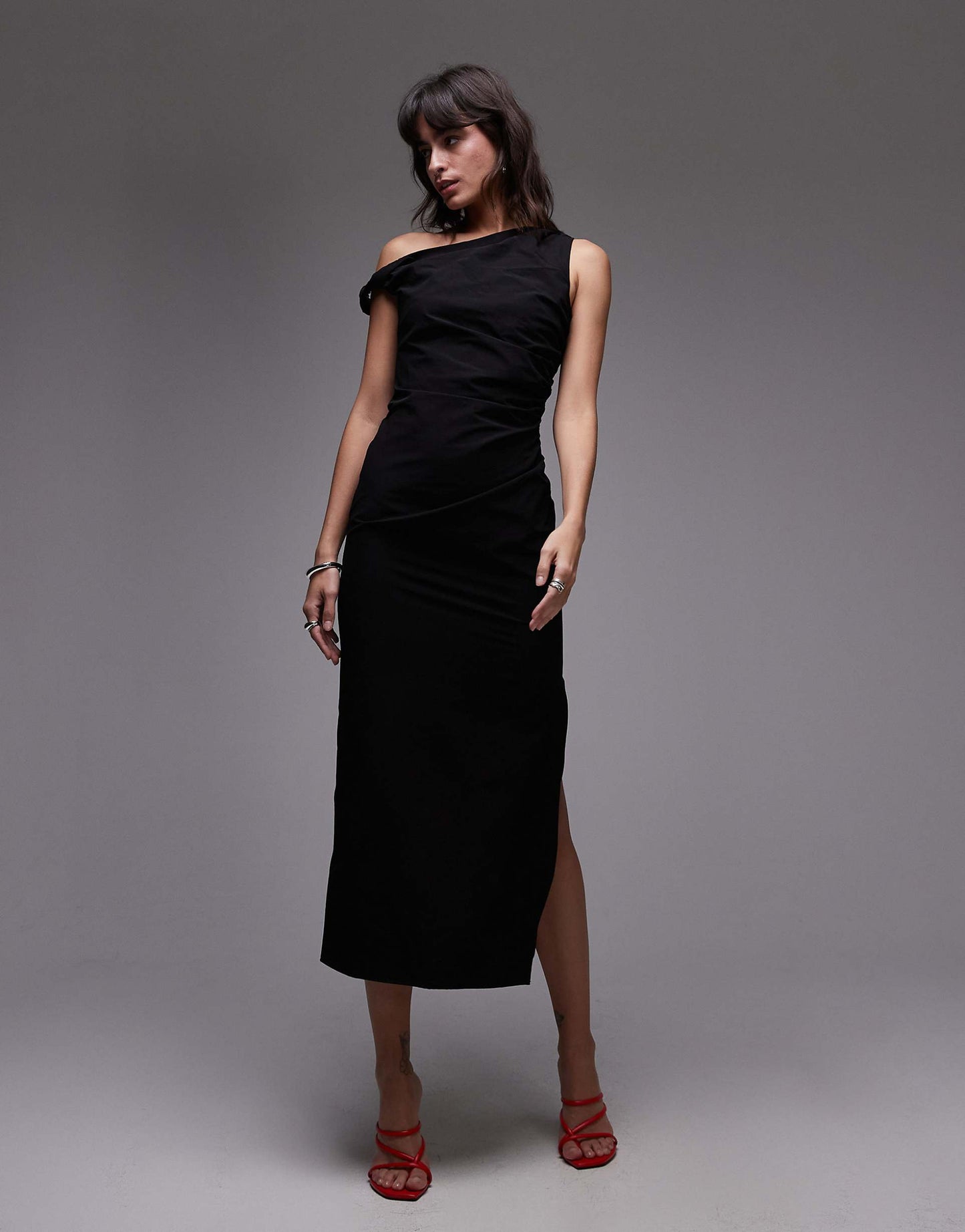 Mango Twist Midi Dress