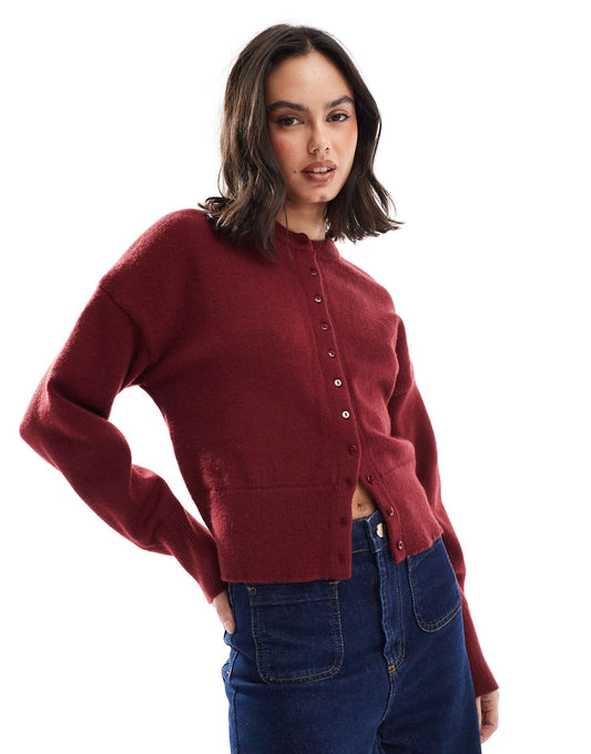 Fitted Waist Cardigan