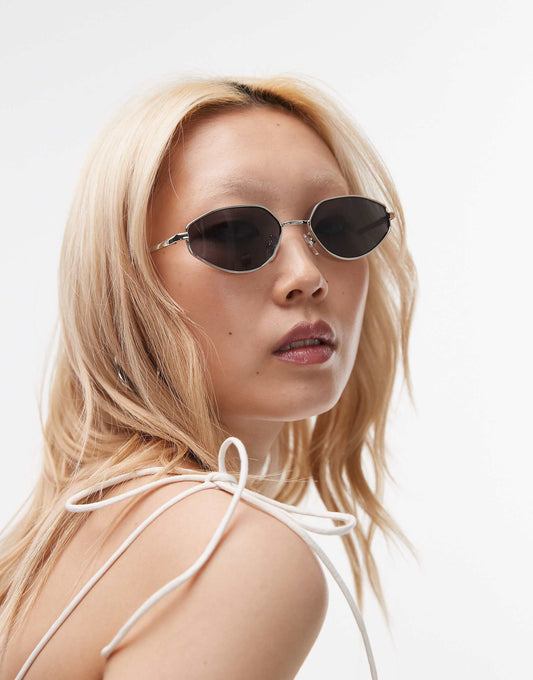 Lanzarote Metal Angular Sunglasses