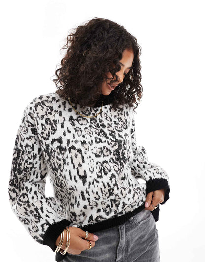 Knitted Fluffy Jumper