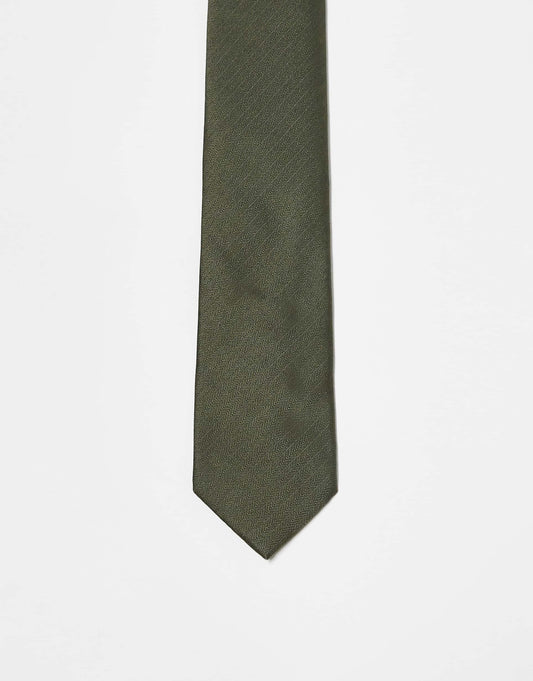 Herringbone Plain Tie