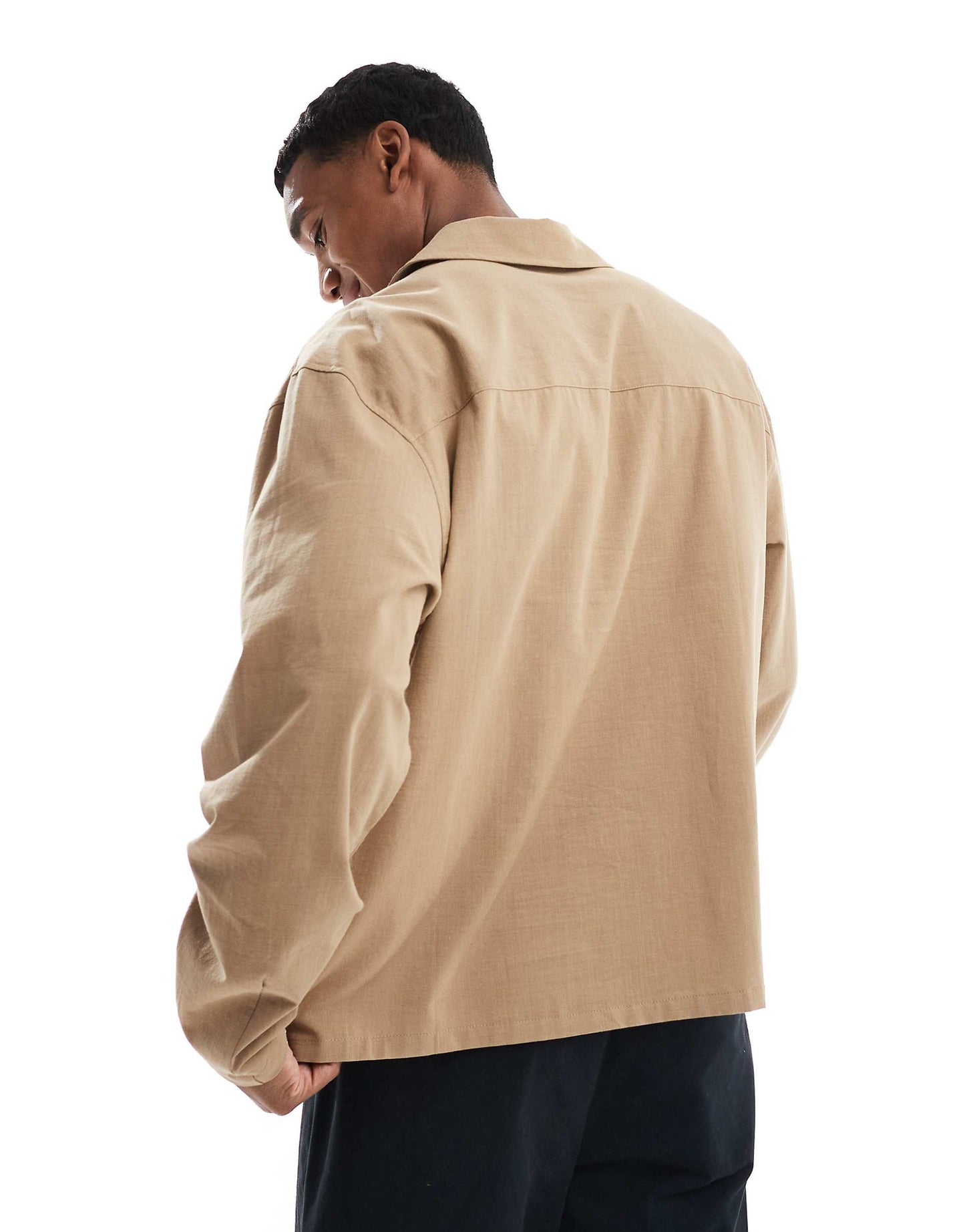 Oversized Boxy Overhead Shirt