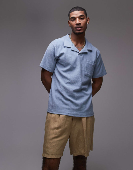 Vintage Terry Polo Beach Top