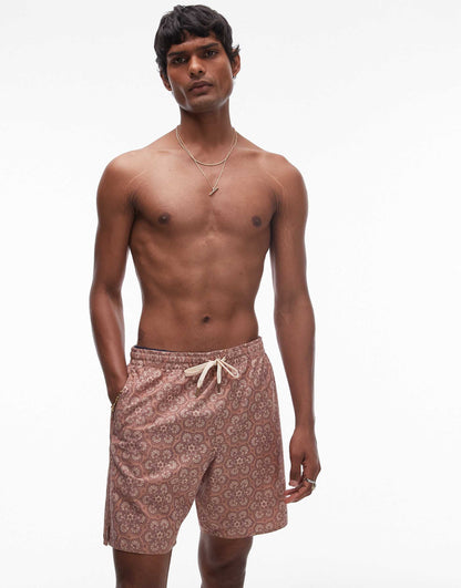 Verita Printed Swim Short